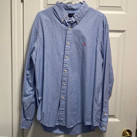 Ralph Lauren mens button up shirt size XL - Picture 1 of 5